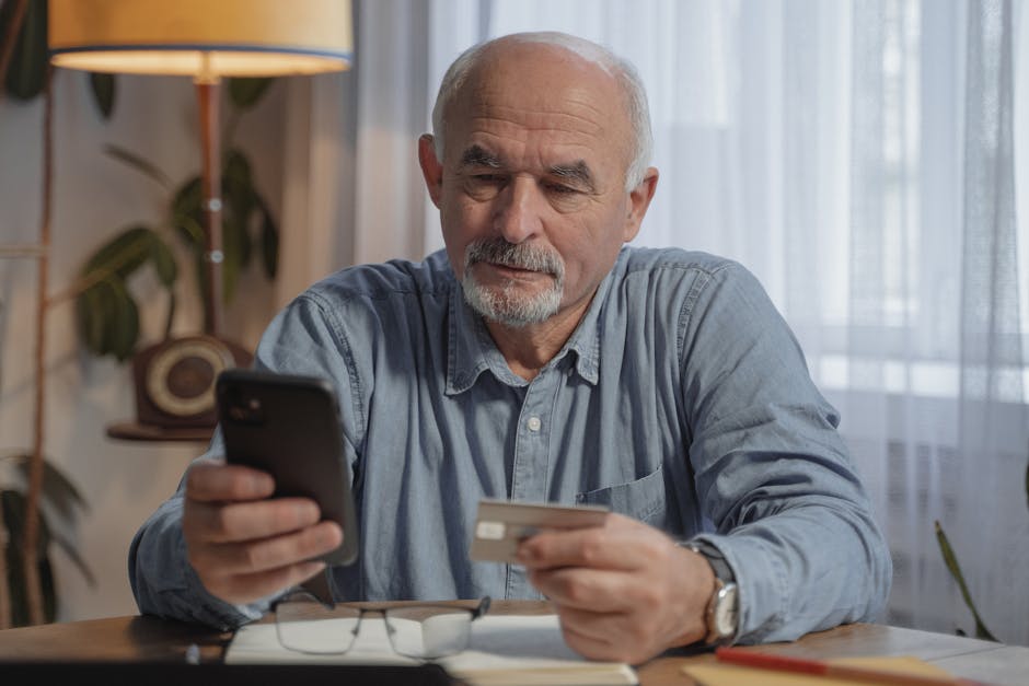A person comfortably browsing and purchasing art on a tablet while relaxing at home