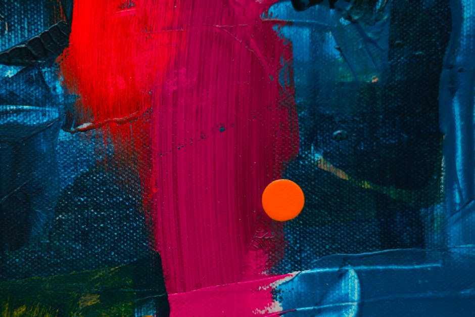 A spectrum of vibrant paint colors evoking different emotions