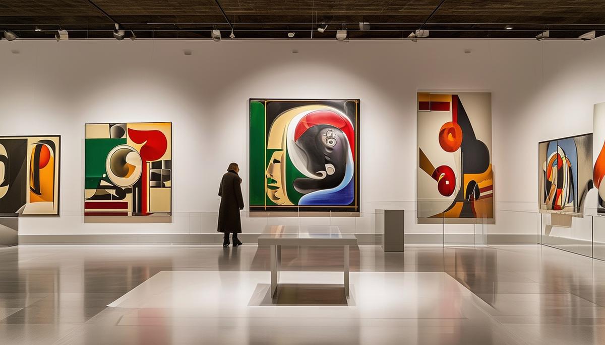 The intimate setting of the Estorick Collection of Modern Italian Art, showcasing seminal works from the Futurist movement and modern Italian masterpieces, creating a disarming encounter with the fervour and dynamism of Italian modernism.