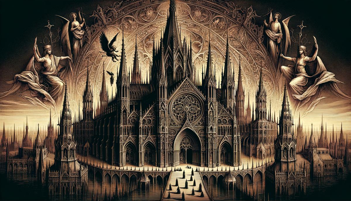 Image representing gothic culture in visual arts